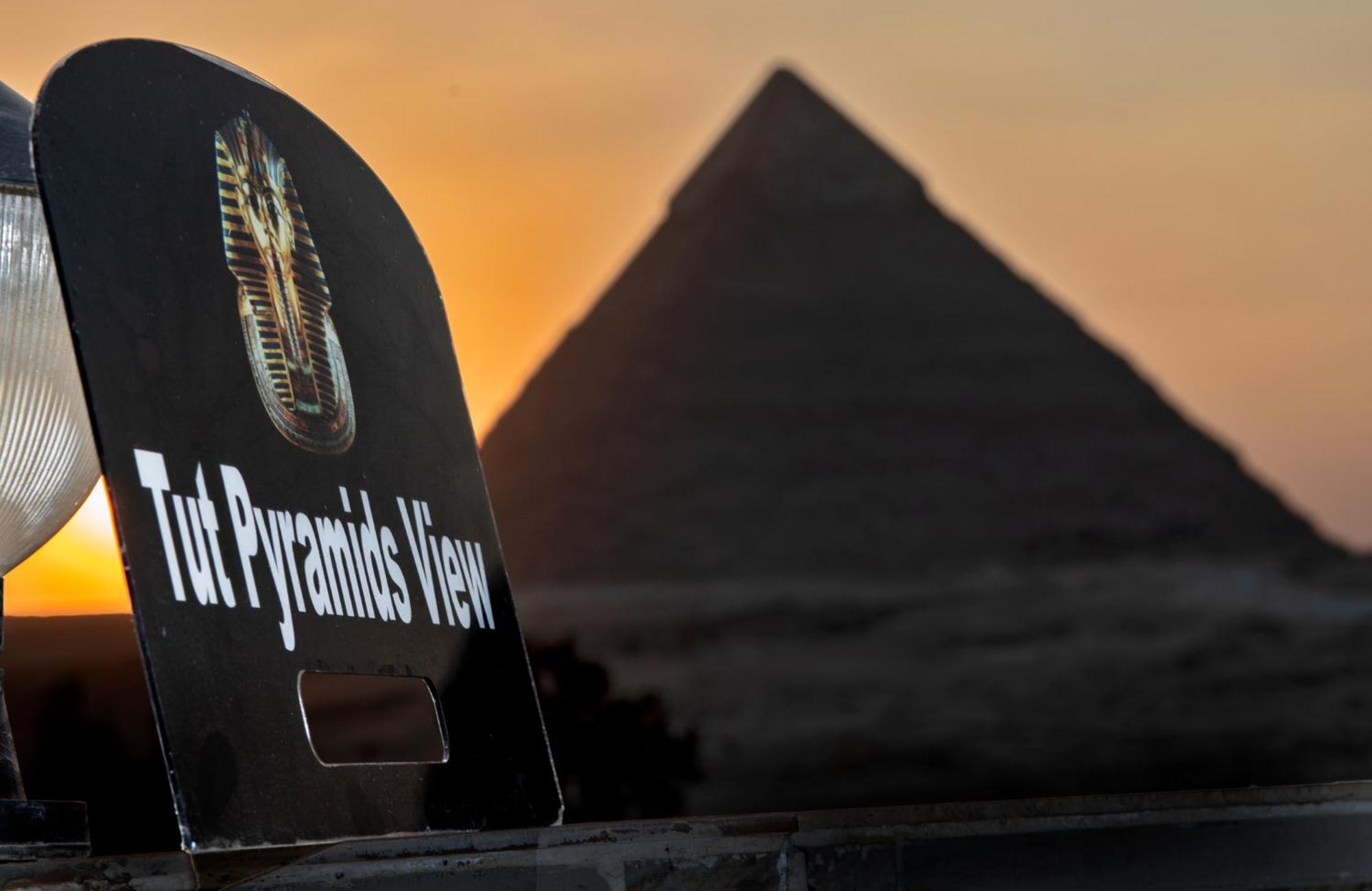 Tut Pyramids View Hotel Kafrat al Jabal Exterior foto